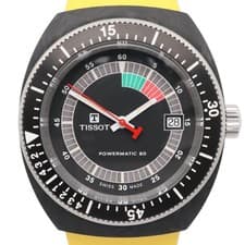 2020s Unworn Tissot T145.407.97.057.02 Sideral S Powermatic 80 41mm Carbon Watch