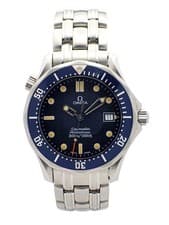 OMEGA Seamaster Professional 300m Mid Size 36mm Quartz Date Watch 2561.80 w/Box