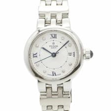 Tudor Coudre Rose 35200 Silver Dial Women's Watch GZl1gg17