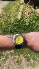 Breitling Avenger Seawolf Yellow military Dial Automatic A17331 diver 3000m