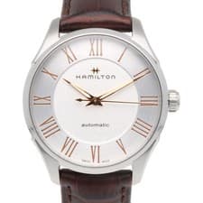 Hamilton Jazzmaster Wristwatch Stainless Steel H42 535 550 Self Winding Men s H
