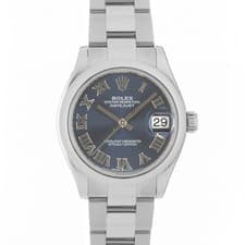 ROLEX Datejust 31 278240 Blue Roman Oyster Warranty 2021