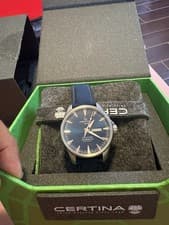 Certina, DS Action Day-Date Powermatic 80,(C0324301804101), Azul