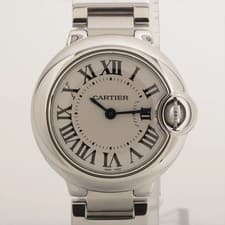 Cartier Ballon Bleu Doo Cartier W69010Z4 SS SS QZ Silver-Face 1 Extra Link