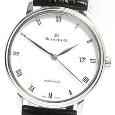 Blancpain Ref.6223 1127 55A Villeret Ultra Slim Date Automatic Men s Good Condit