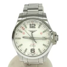 Watch Working LONGINES LONGINES Conquest L37184766 White Dial 2025.2 Batt