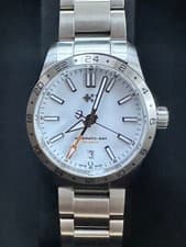 Christopher Ward Automatic GMT–36mm–White Dial–Full Set–Warranty Remaining