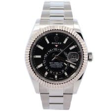 Rolex Sky-Dweller 42mm Black Dial Watch Ref# 326934