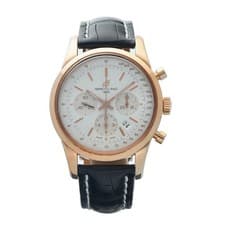 Breitling RB0152 Transocean Chrono 18K Rose Gold 43 mm Auto Men's Watch