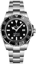 Rolex Sea-Dweller 116600-0003 4000 Black Dial Bezel Oystersteel Men's Watch
