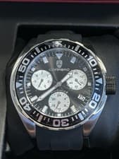 TORINO CARRERO FreeZone-CH Black | Black Silicone Strap Brand New in Box