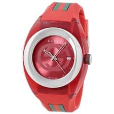 Gucci Sync YA137103A Men's Quartz Watch Red 3Y Warranty Unused