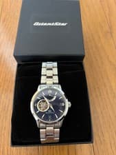 ORIENT STAR WZ0081DA Automatic Watch Semi Skeleton Timepiece Silver Dial