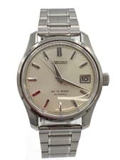 Seiko King Seiko 44King Late Model Hand Wound Watch Silver Used