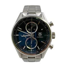 TAG HEUER CAR2110 4 Carrera Watch Brand Silver Men s from JAPAN