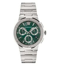 Versace Chronograph Quartz Green Dial Men Watch VEZ900121