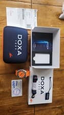 DOXA SUB 600T Professional Orange Dial Automatic Diver Rubber Strap w/ Box