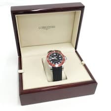 Longines HydroConquest 41mm Men's Watch Black Dial Quartz Swiss Ref L3.689.4