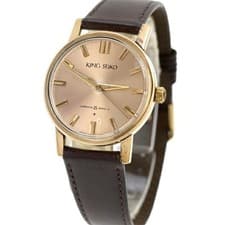 OH Completed SEIKO King Seiko First Model J14102E SD Dial Made in 1962 14KGF Ana