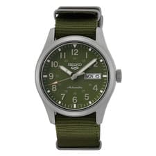 Seiko 5 Sports Green Men's Watch - SRPG33K1