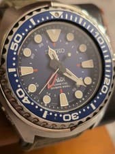 Seiko ProspeX SUN065P1 PADI Kinetic Sp. Ed. GMT Watch Diver 200m 5M85-0AB0