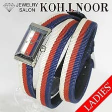 Gucci G-Frame YA147502 Ladies Tricolor Steel Quartz Watch