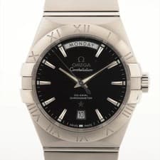 Omega Constellation 123.10.38.22.01.001 SS SS AT black dial