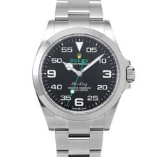 ROLEX Air-King 126900 black WATCH 724496