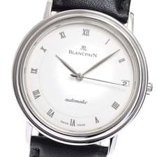 Blancpain B1151 1127 Villeret Date Automatic Men s Good Condition 906983