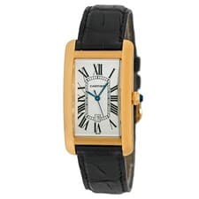 CARTIER Man's 18K Yellow Gold 27mm Tank American W2603156-1740 Box Warranty