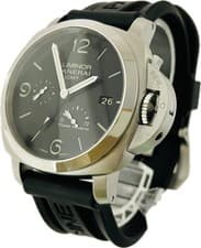 Panerai Luminor 1950 3Days GMT PAM00321 OP6818 Auto Mens Watch Excellent A6232