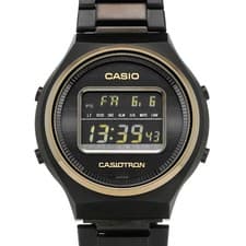 Casio Casiotron TRN-50 GMW-B5000 Black Stainless Steel Solar W:39.1mm Men #W3226