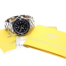 BREITLING SUPER OCEAN 44 A17391 44mm SS Black Dial Automatic Date #C415