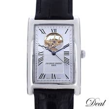 Frederique Constant Carree Open Heart Automatic Swiss Watch FC303 Date