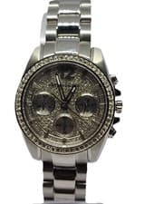 WITTNAUER SILVER DAIMOND ACCENT WATCH FOR W0MEN JM-49