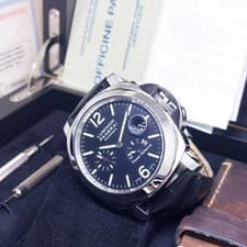 Luminor Panerai 44mm Black Dial Power Reserve PAM90 PAM00090 (Full Set-K Series)