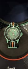 Swatch x Blancpain Fifty Fathoms Indian Ocean Excellent Condition Box & Papers
