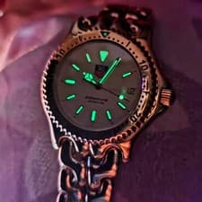 Tag Heuer Professional 200 Gold Watch Pre-Owned Official