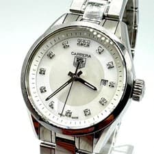 TAG HEUER WV1411 Carrera Ladies Wristwatch with Guarantee