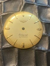 NOS Longines Conquest Dial by "SINGER"; MINT & Perfect for that 14/18K Longines!
