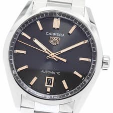 Tag Heuer TAG HEUER WBN2113 Carrera Caliber 5 Date Automatic Men s Used from JAP