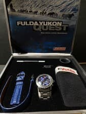 Yukon Quest Limited 1000 Blue Dial Chronograph Automatic Men's Sinn 303 Kristall