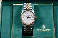 Rolex Datejust 31mm Two Tone Jubilee Fluted Bezel 68273 Full Set