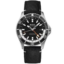 Mido Ocean Star GMT 44mm Black Dial Men's Watch M0266291705101