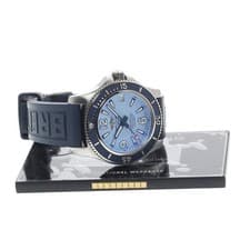 BREITLING SUPER OCEAN II 36 A17316 36mm SS Rubber Blue Dial Date #C347