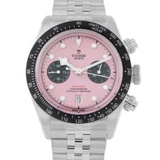 Tudor Black Bay Chronograph Pink Dial Watch 79360N-0019