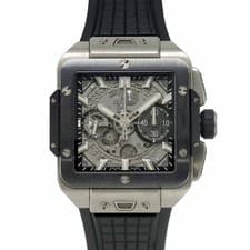 HUBLOT Square Bang 821.NM.0170.RX Automatic Skeleton Mens Watch 90321483