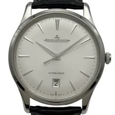 JAEGER-LE COULTRE Master Ultra Thin Date Q1238420 Silver Stainless #OK729