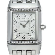 JAEGER-LECOULTRE Reverso Lady Watch with Diamond Bezel Q2648140/265.8.86 Sta...