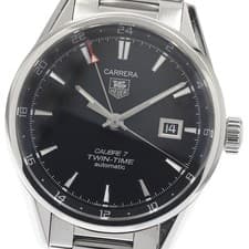 TAG HEUER WAR2010 0 Carrera Caliber 7 Twin Time Automatic Men s 939455 from JAPA